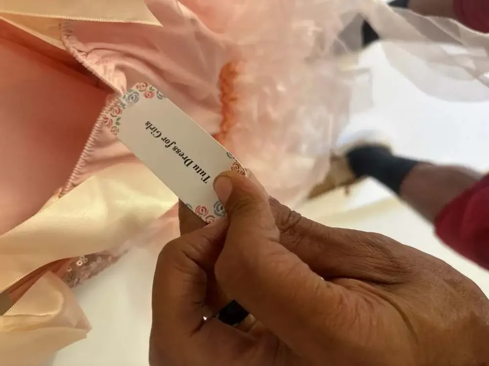 Girls Rose Gold Sequin and Blush Tulle Ruffle Tutu Dress